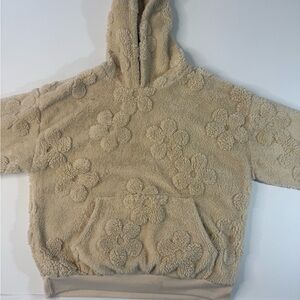 Rebellious One Cream Sherpa Jacket